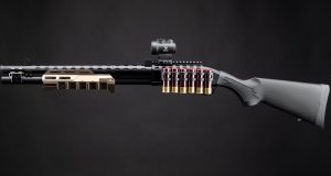 The EMG x Strike Industries M870 EMG x Strike Industries M870