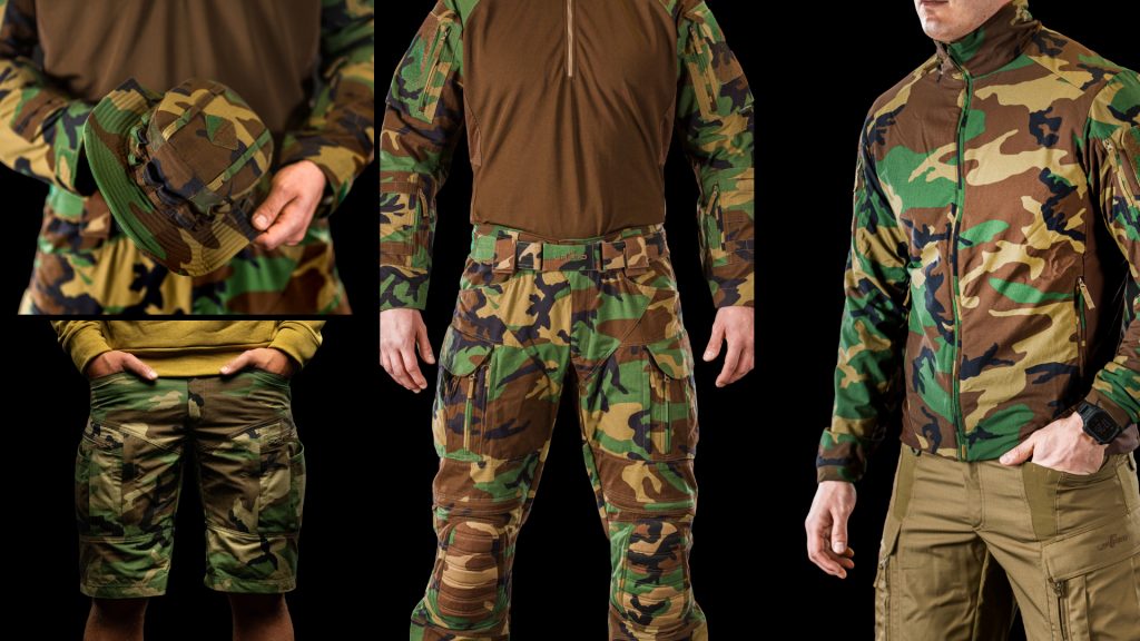 UF PRO Introduces Woodland Camouflage