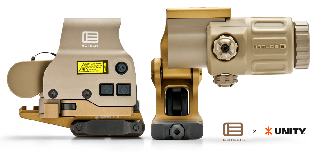 The EOTECH HHS UNITY I combine the battle-proven EXPS3-0 and G33 3X magnifier with the UNITY® FAST™ FTC OMNI Mount and FAST™ Optic Riser