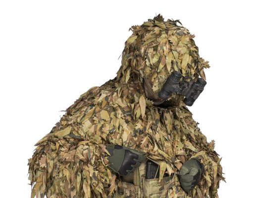 Platatac Huntsman 3D Leaf Anorak (TFP) the Platatac Huntsman 3D Leaf Anorak (TFP) is engineered to break up the human silhouette and disrupt detection across a broad range of visual and thermal spectrums.