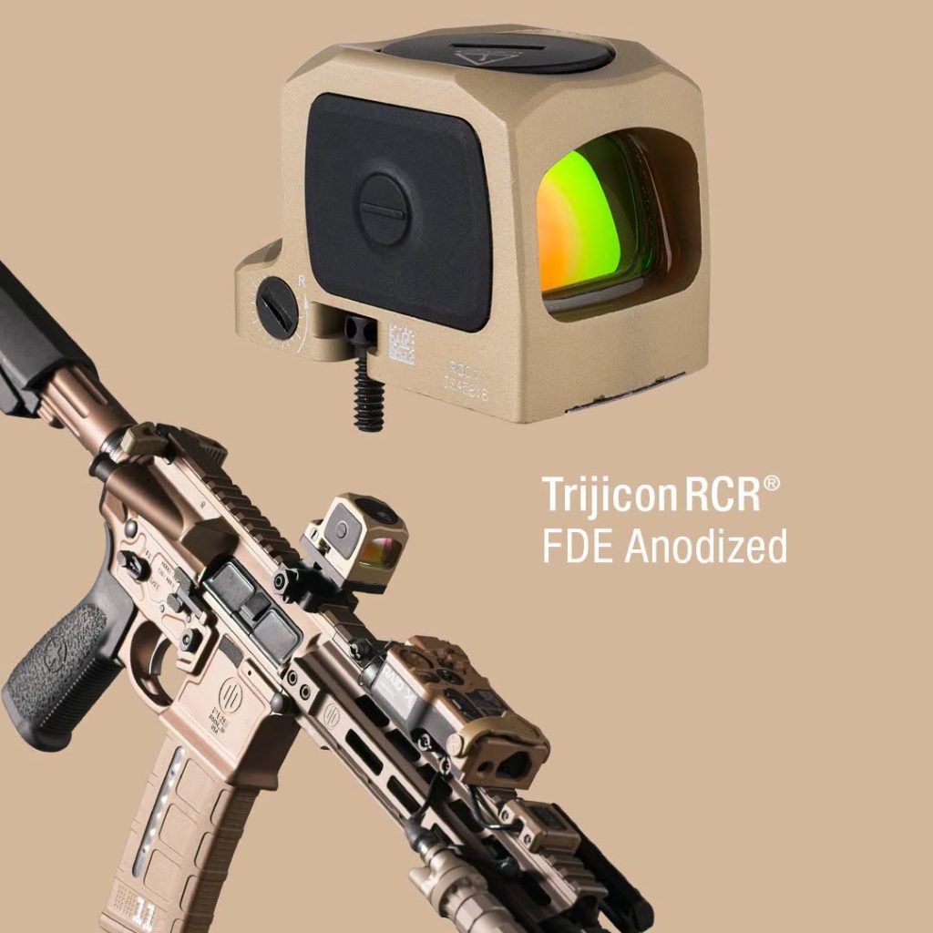 the RMR Green Dot, RMR HD, and RCR are now available in brown (FDE)