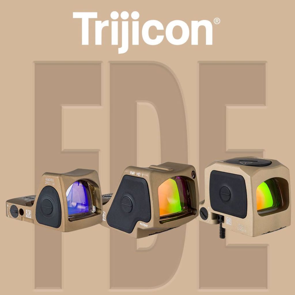 the RMR Green Dot, RMR HD, and RCR are now available in brown (FDE)