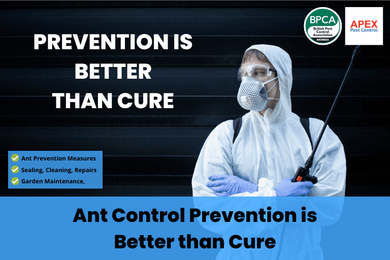 Ant Control Prevention is Better than Cure