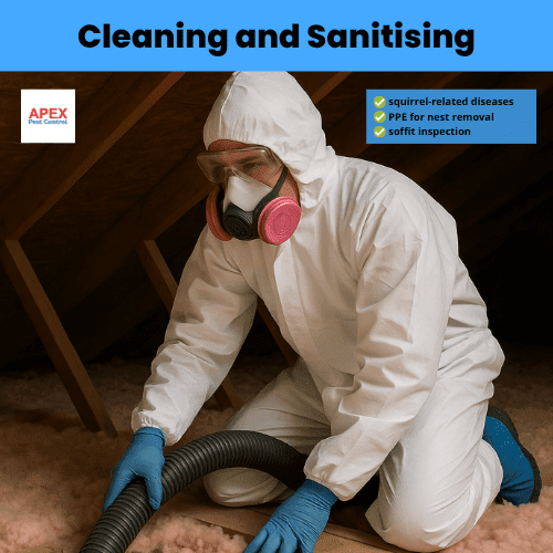 cleaning and sanitising