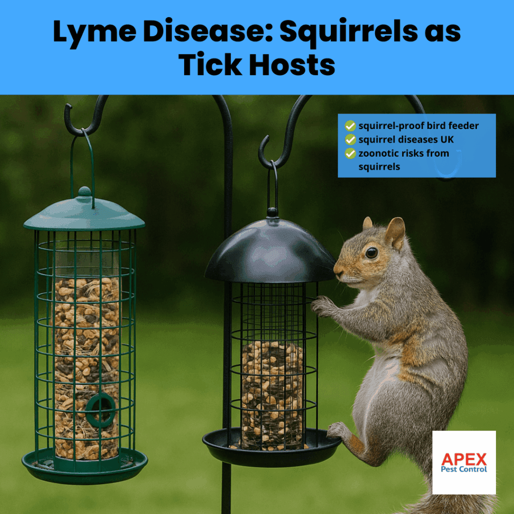 lyme disease squirrels as tick hosts