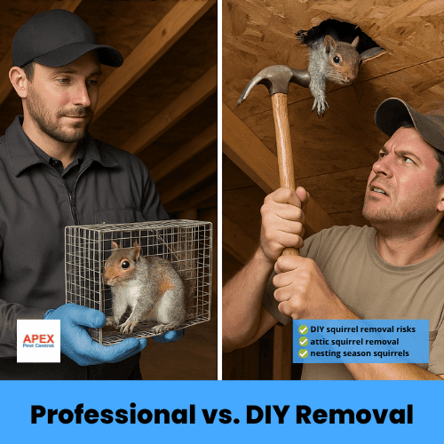 professional vs. diy removal