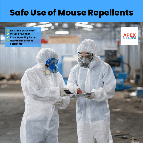 safe use of mouse repellents
