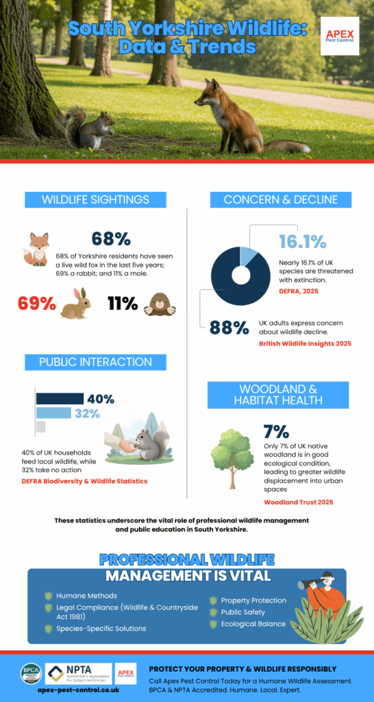 south yorkshire wildlife data & trends