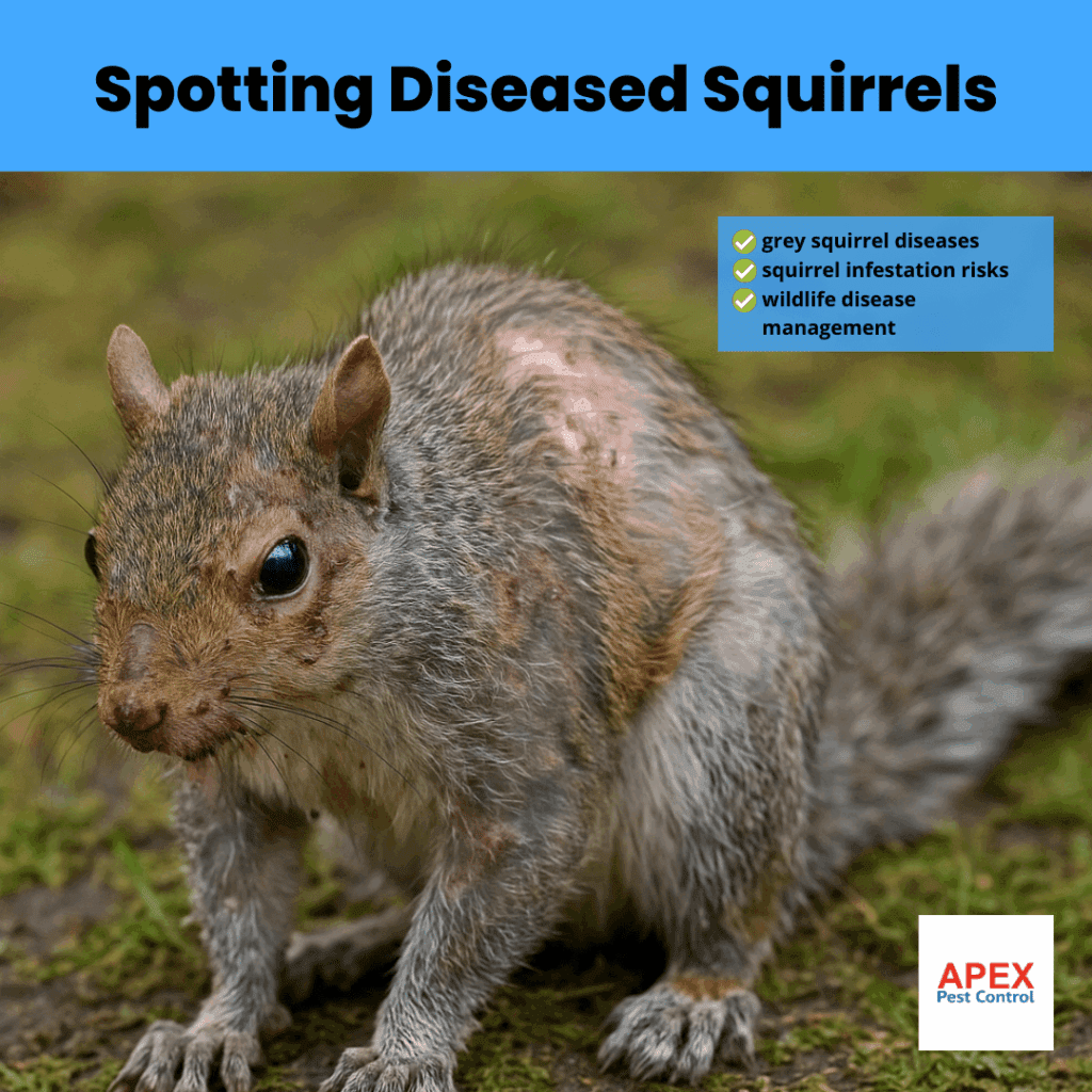 spotting diseased squirrels