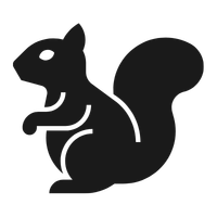 Squirrel pest control icon