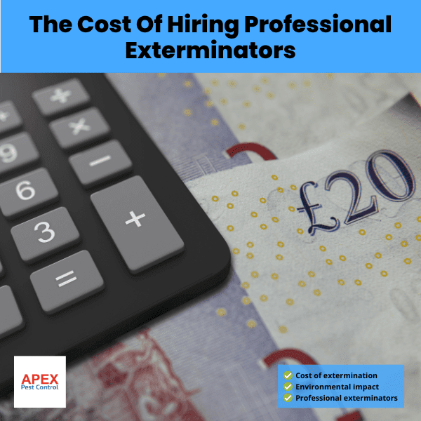 The Cost Of Hiring Professional Exterminators