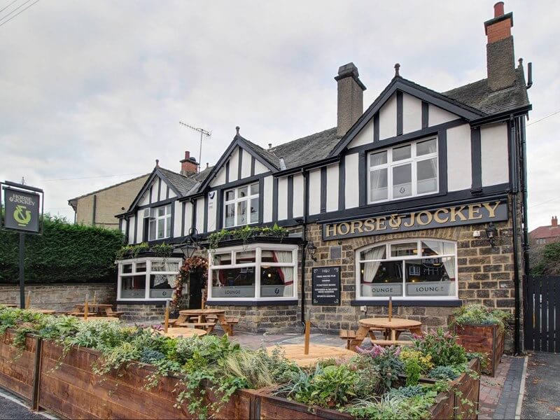 the horse and jockey