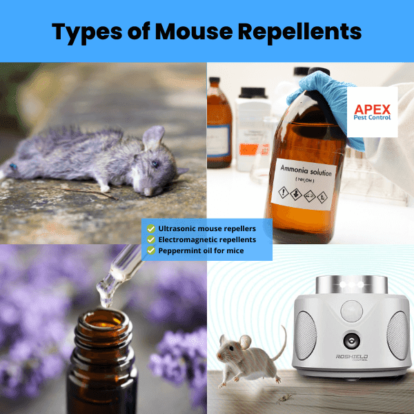 types of mouse repellents