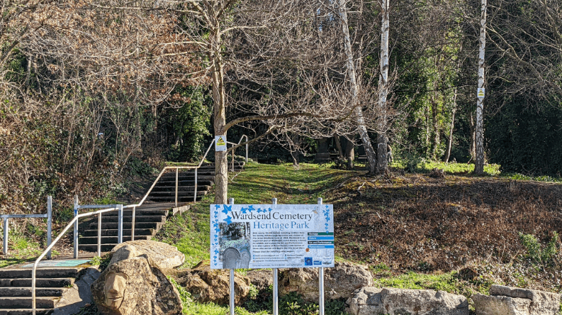 wardsend cemetery heritage park