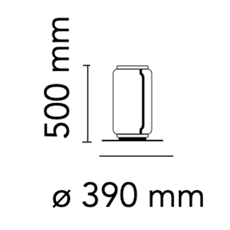 Noctambule F1 Low Cylinder Floor Lamp - Buy online now at All Square  Lighting