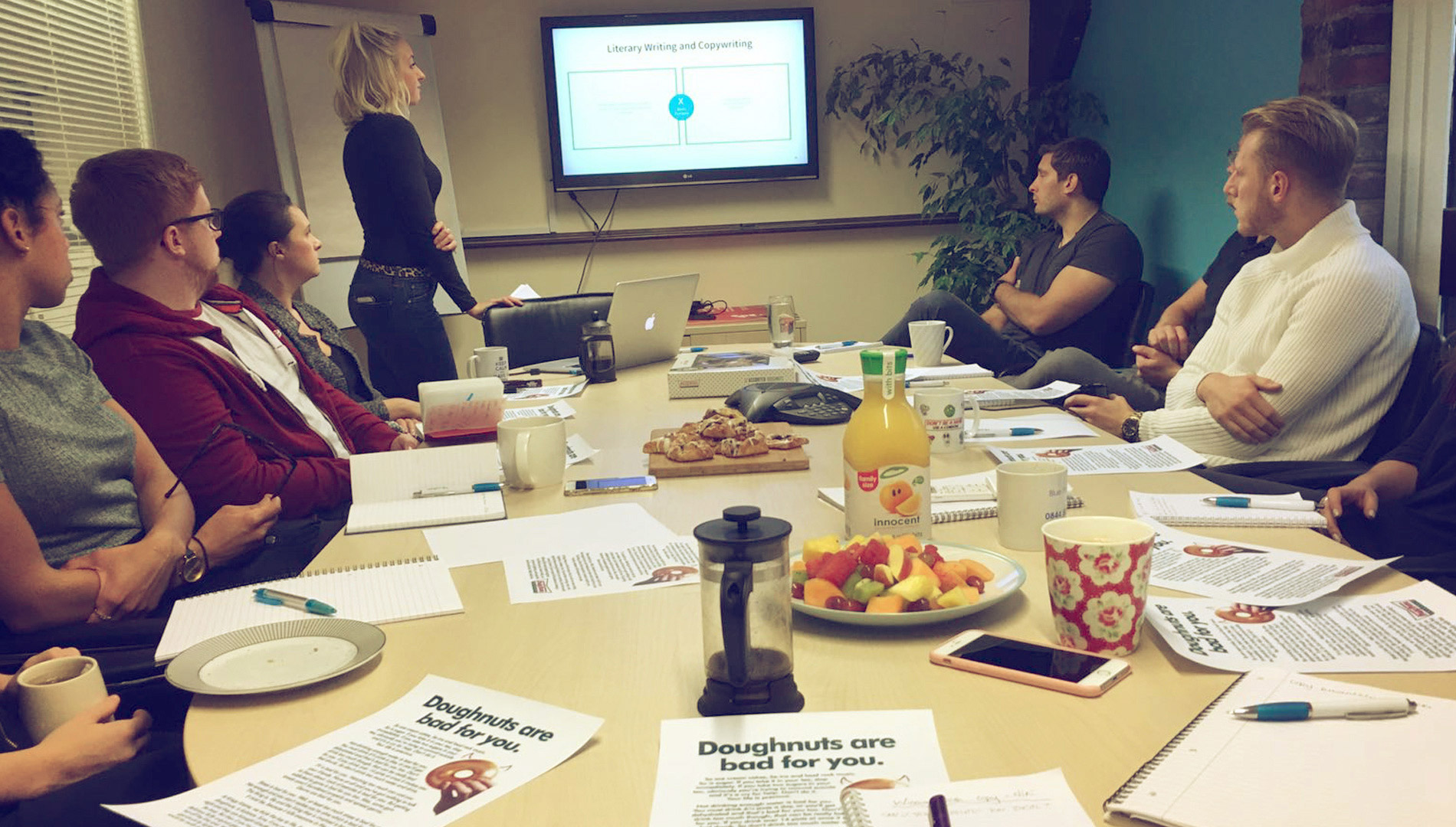 Seminar at bluestep