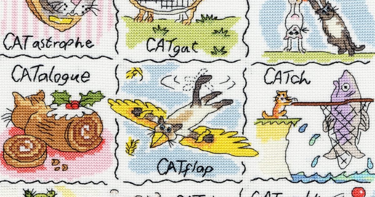 Bothy Threads Kit de point de croix – Arbre d'amour