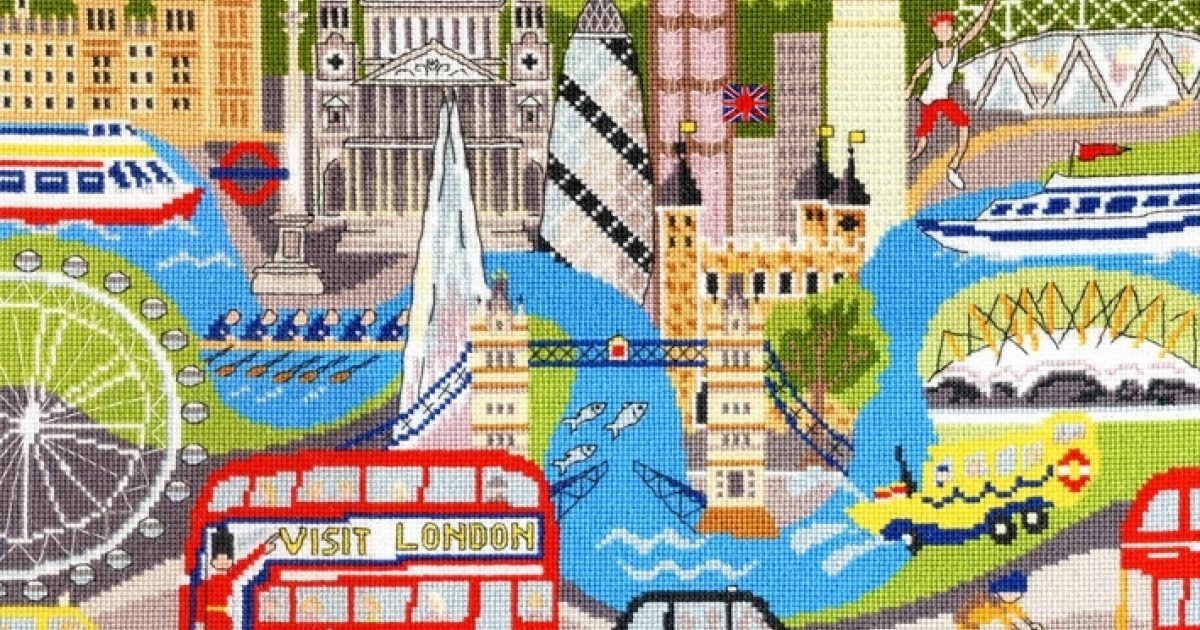 Glamping Fun De Bothy Threads - Bothy Threads - Kits - Casa