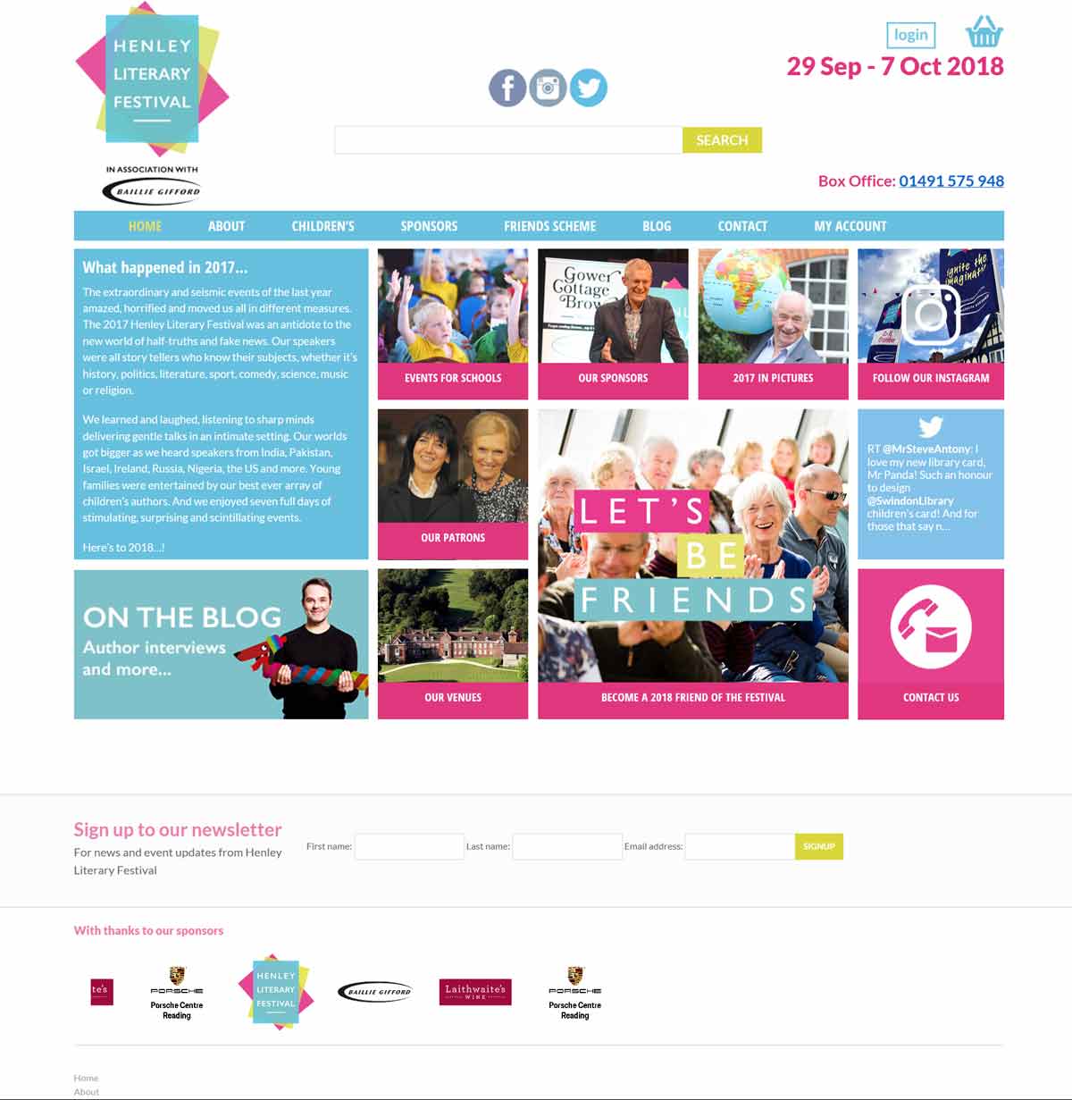 a photo showing a webdesign after changes