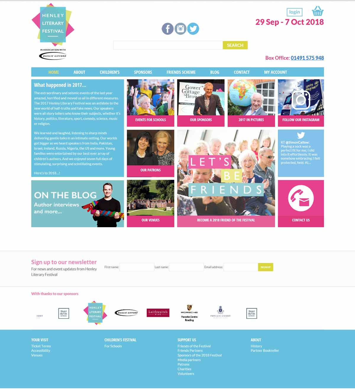 web design amendments including footer