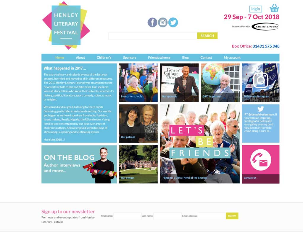 photo for website before the refresh for Henley Literary festival