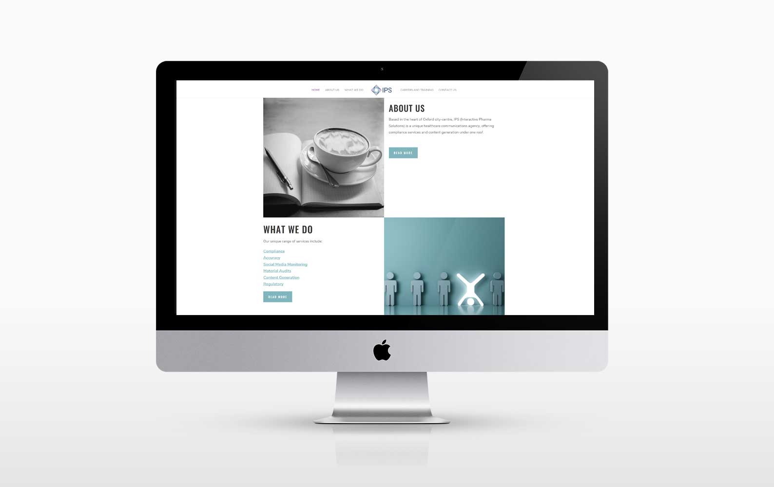 Screen Shot New responsive wordpress website for a pharma company in Oxford