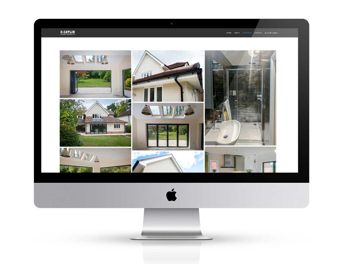 New web design for dcatlin building New web design for dcatlin building