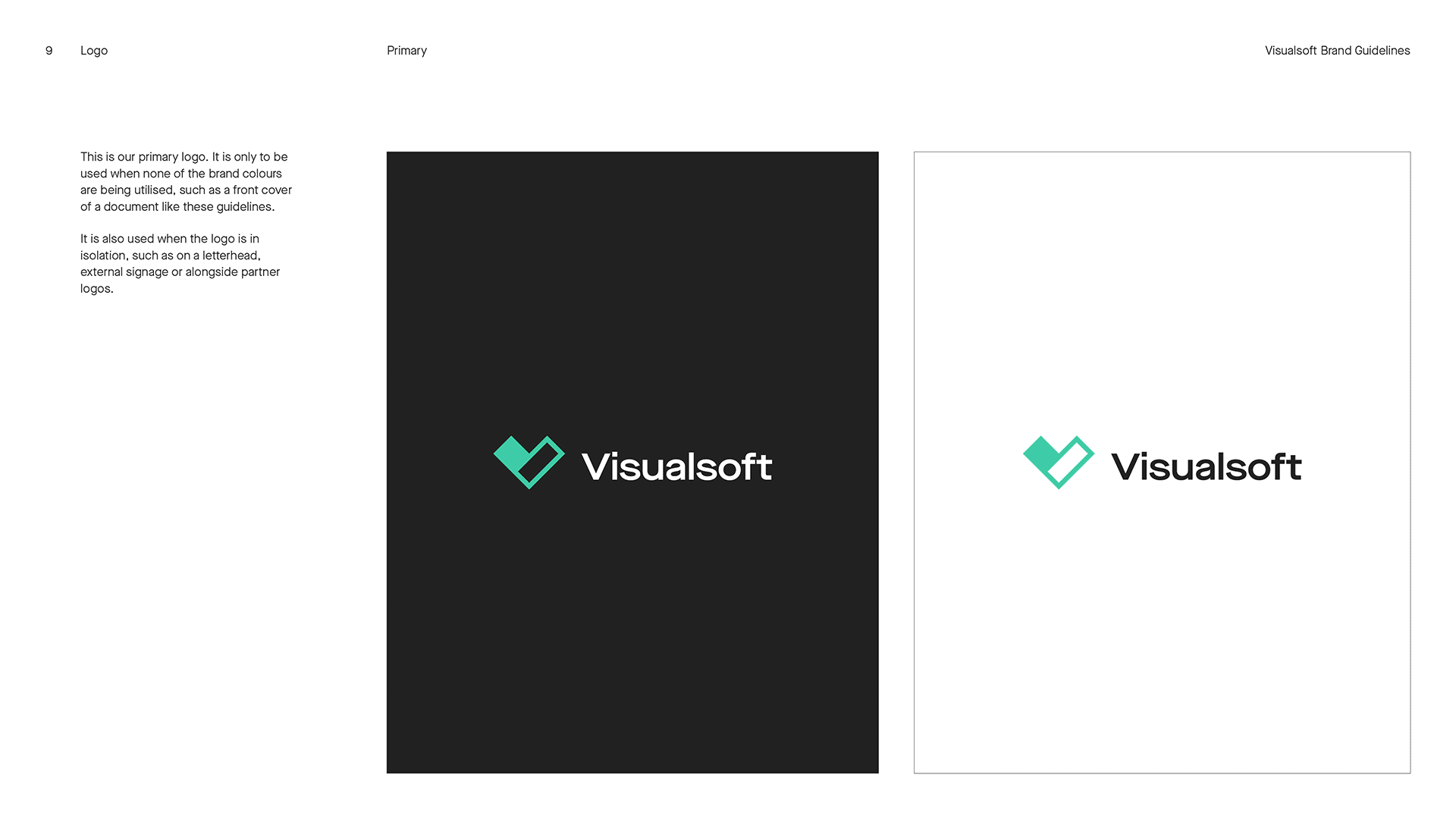 Visualsoft - Brand guidelines