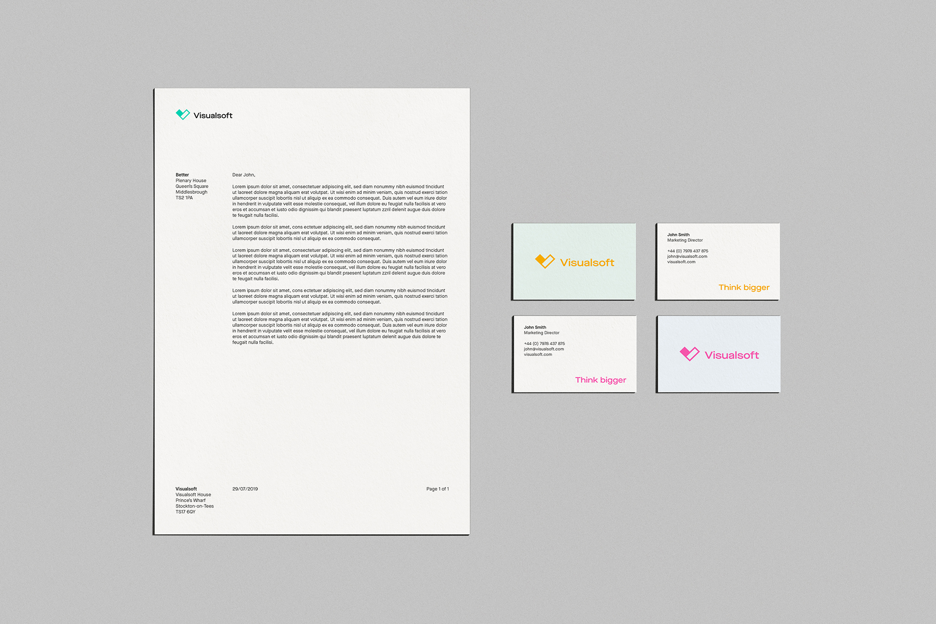 Visualsoft - Corporate stationery