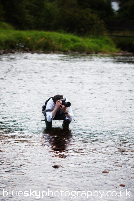 Niels in the River Dee!