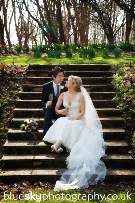 Felicity & Robin at Balbirnie House Hotel