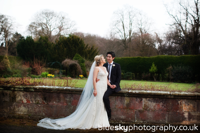 Felicity & Robin at Balbirnie House Hotel