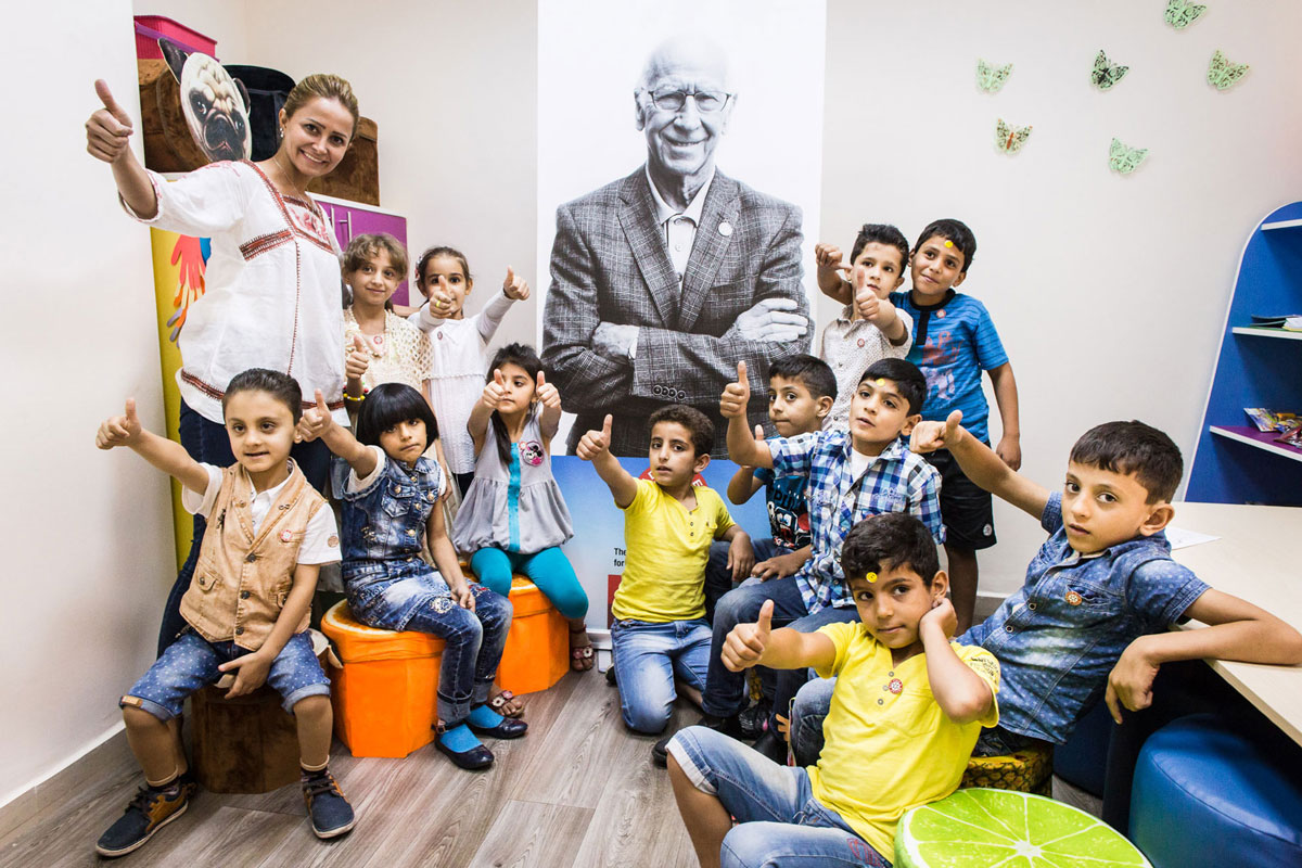 CHILD SURVIVORS OF CONFLICT VOTE SIR BOBBY CHARLTON THEIR GREATEST HERO!