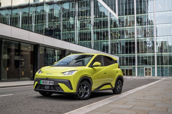 BYD becomes UK’s largest Electric Vehicle brand