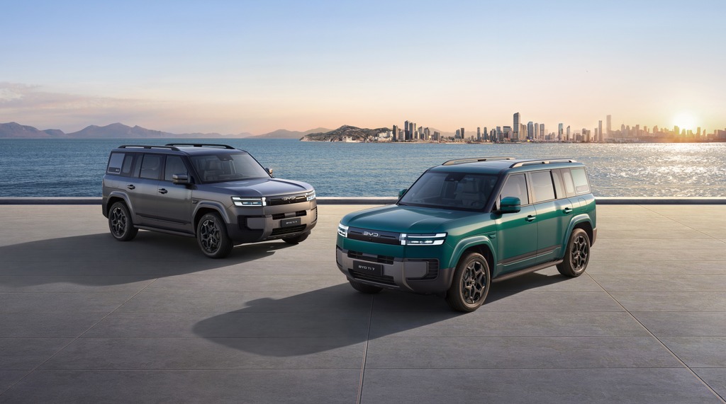 BYD confirms the Ti7 as its first seven-seater car for the UK