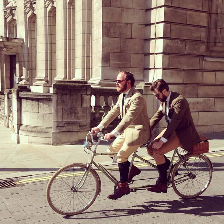 cad-tweed-run-2015-4 cad and the dandy riding tandem at the tweed run