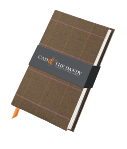 Cad & The Dandy Cloth Bound Tweed Notebook