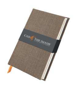 Cad & The Dandy Cloth Bound Prince of Wales Notebook