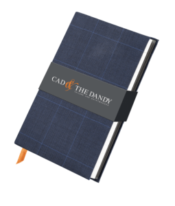 Cad & The Dandy Cloth Bound Check Notebook