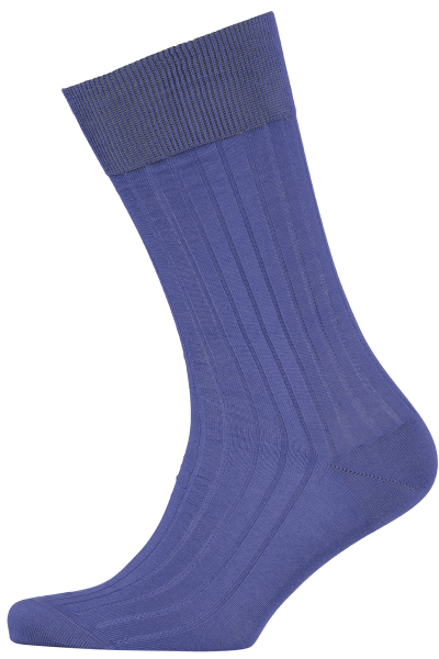 menswear-socks-cotton-ribbed-indigo-1 Cad & The Dandy Cotton Ribbed Indigo Socks