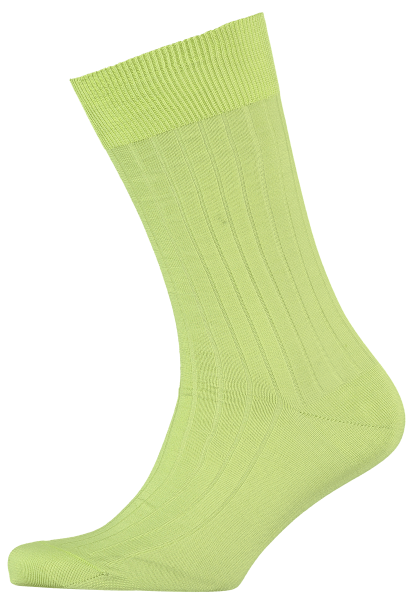menswear-socks-cotton-ribbed-lime-1 Cad & The Dandy Cotton Ribbed Lime Socks