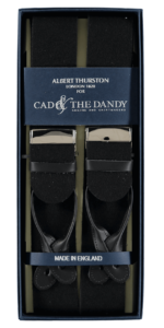 Cad & The Dandy Albert Thurston Black Braces