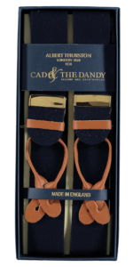 Cad & The Dandy Albert Thurston Black & Black Braces