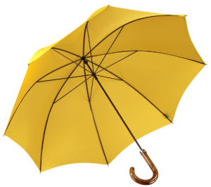 menswear-accessories-walking-umbrella-yellow-1 Cad & The Dandy Walking Umbrella in Yellow