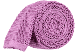 menswear-accessories-unlined-knitted-tie-mauve-1 Cad & The Dandy Unlined Knitted Tie in Mauve