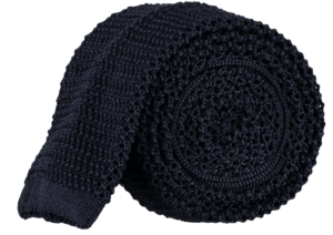 menswear-accessories-unlined-knitted-tie-black-1 Cad & The Dandy Unlined Knitted Tie in Black