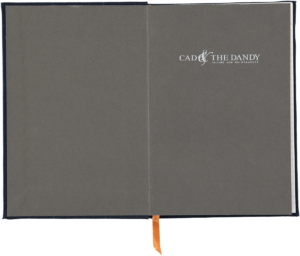Cad & The Dandy Cloth Bound Check Notebook