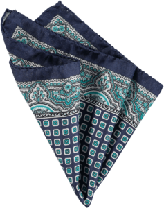 Cad & The Dandy Paisley Silk Pocket Square