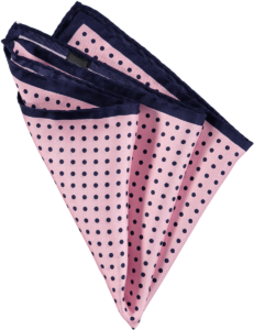 Cad & The Dandy Spotted Silk Pocket Square