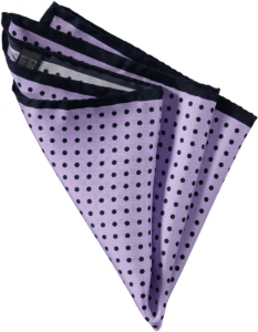Cad & The Dandy Spotted Silk Pocket Square